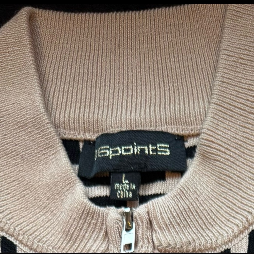 NEW 3-piece outfit - Esprit Black and Tan Striped Jacket, Pant and Tank Top. - Picture 5 of 10